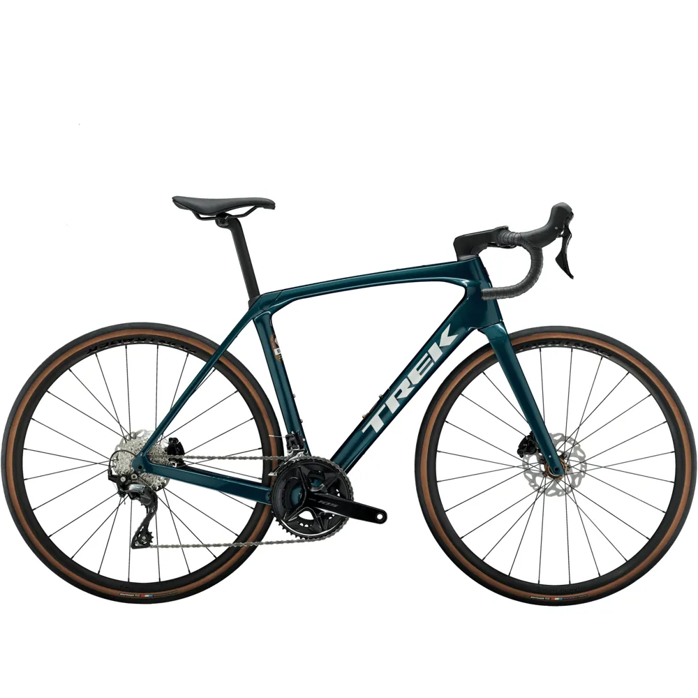 uPRISE Bikes Trek Domane SL 5 2025 Endurance Carbon Road Bike -  Dark Aquatic | Price match, 365 day return s, 18-Month Warranty, Finance Available & Free UK Delivery